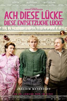 Poster Ach, diese Lücke, diese entsetzliche Lücke