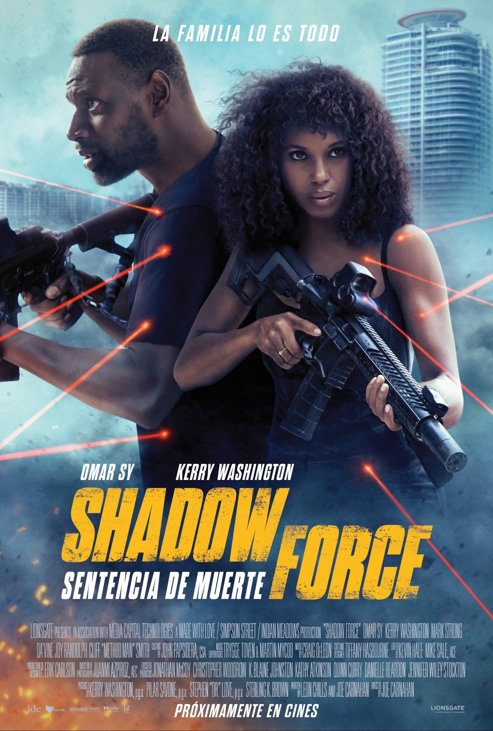 Poster Shadow Force: Sentencia de muerte