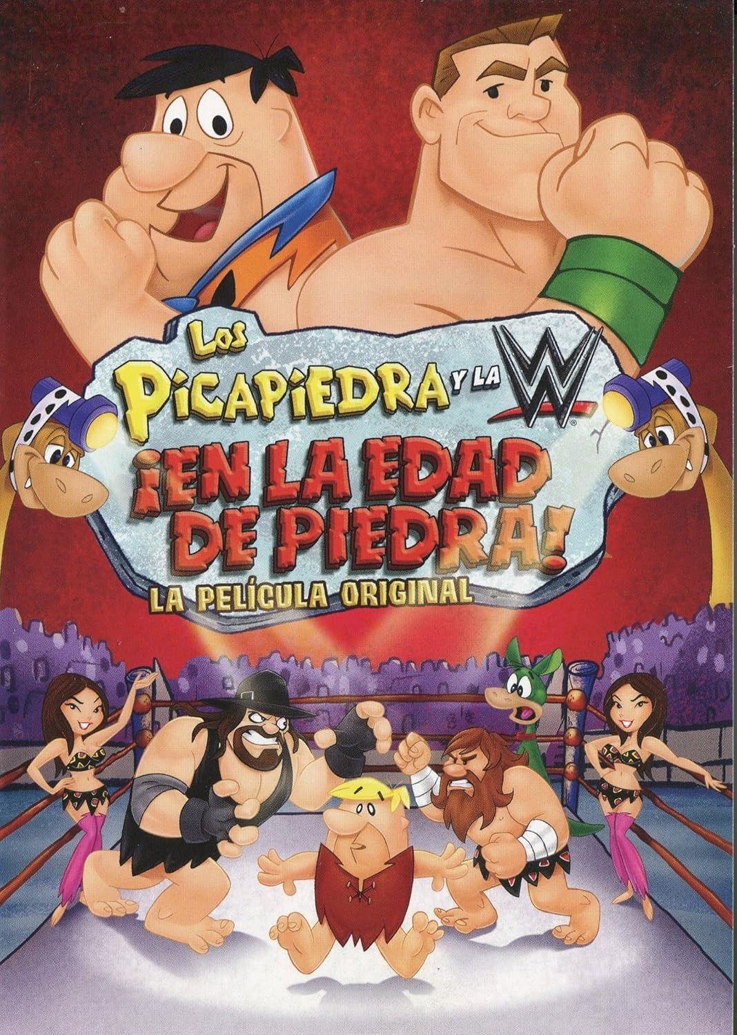 Poster Los Picapiedra & WWE: SmackDown en la Edad de Piedra