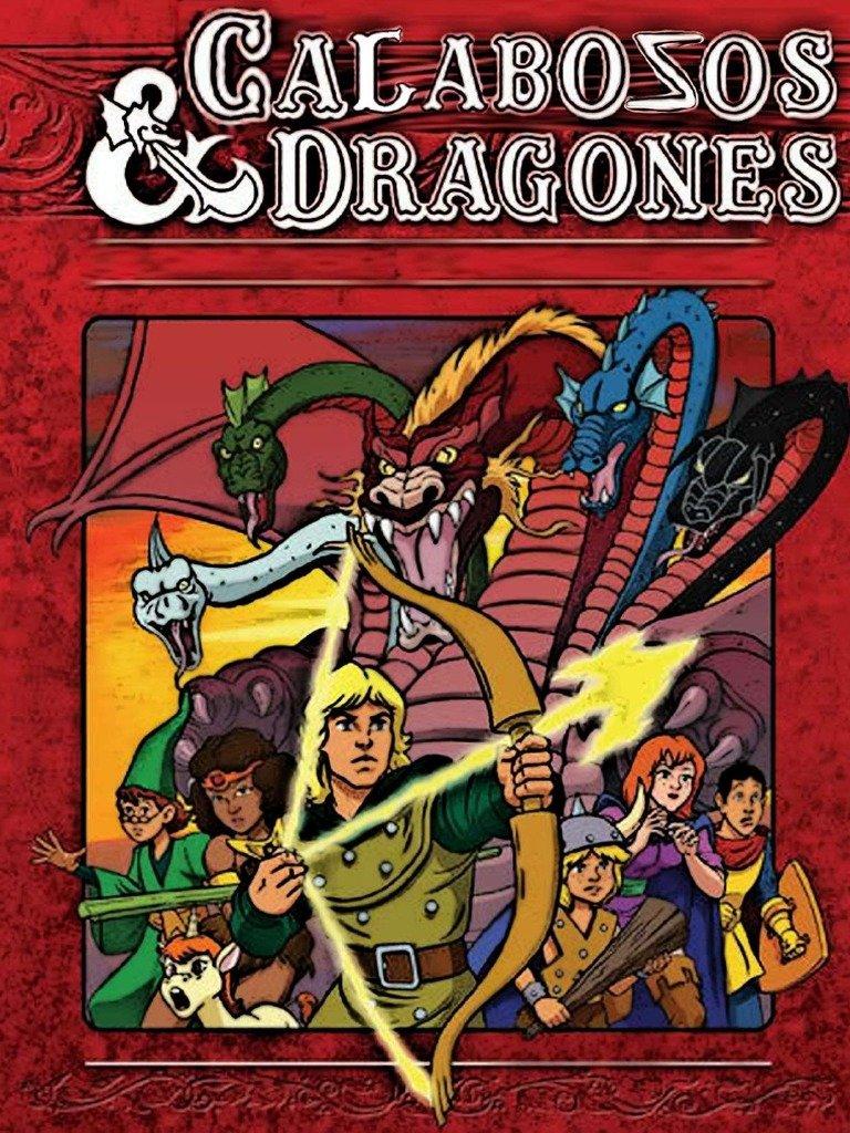 Poster Calabozos y Dragones