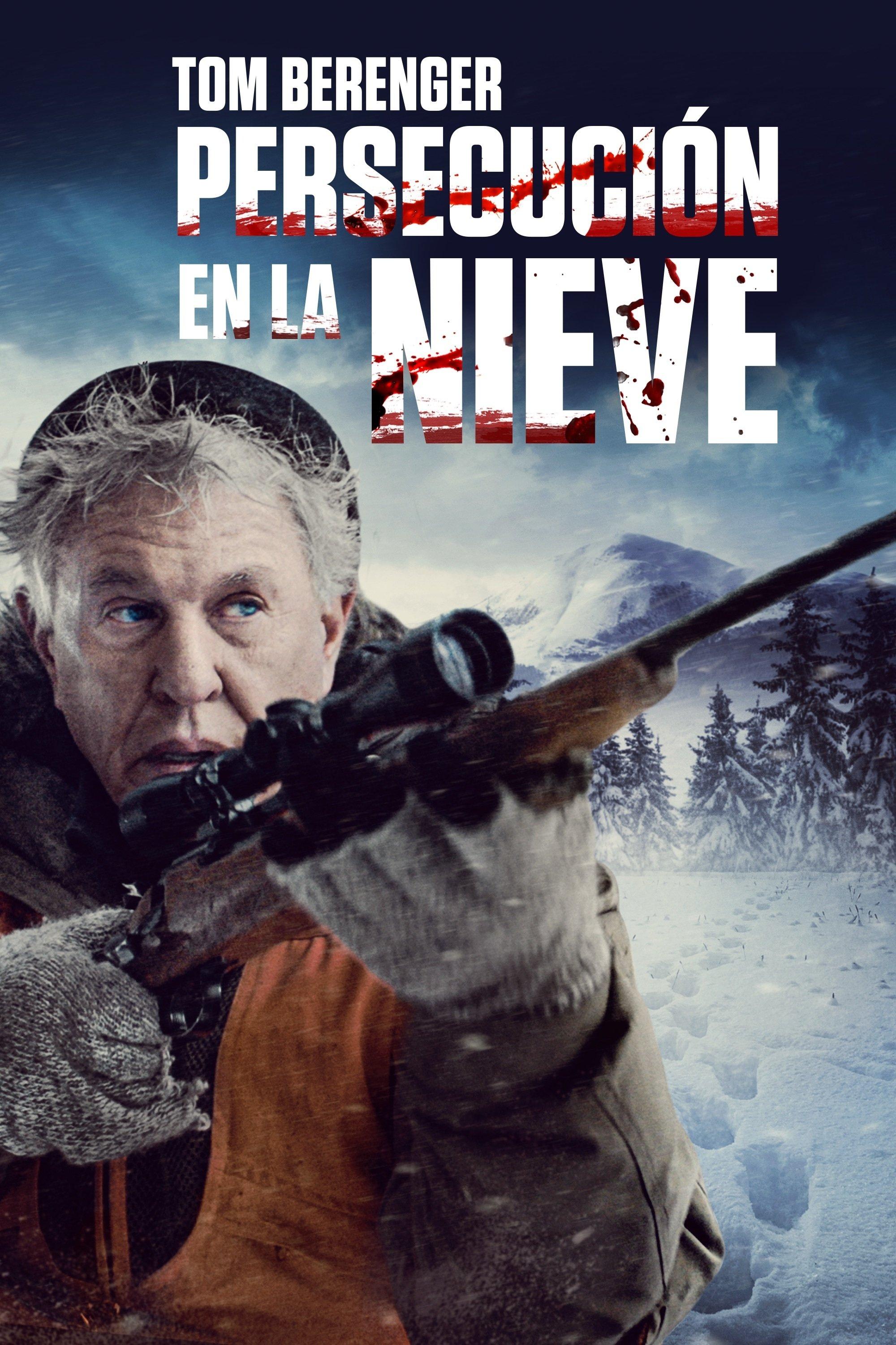 Poster Persecusion en la nieve
