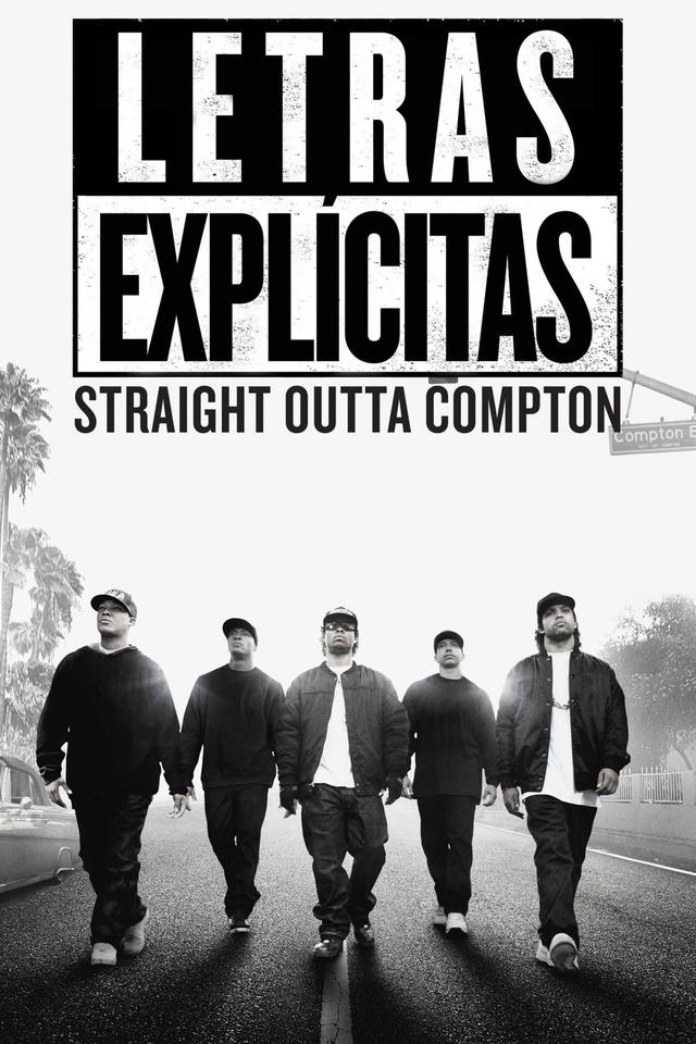 Poster Letras Explícitas: Straight Outta Compton
