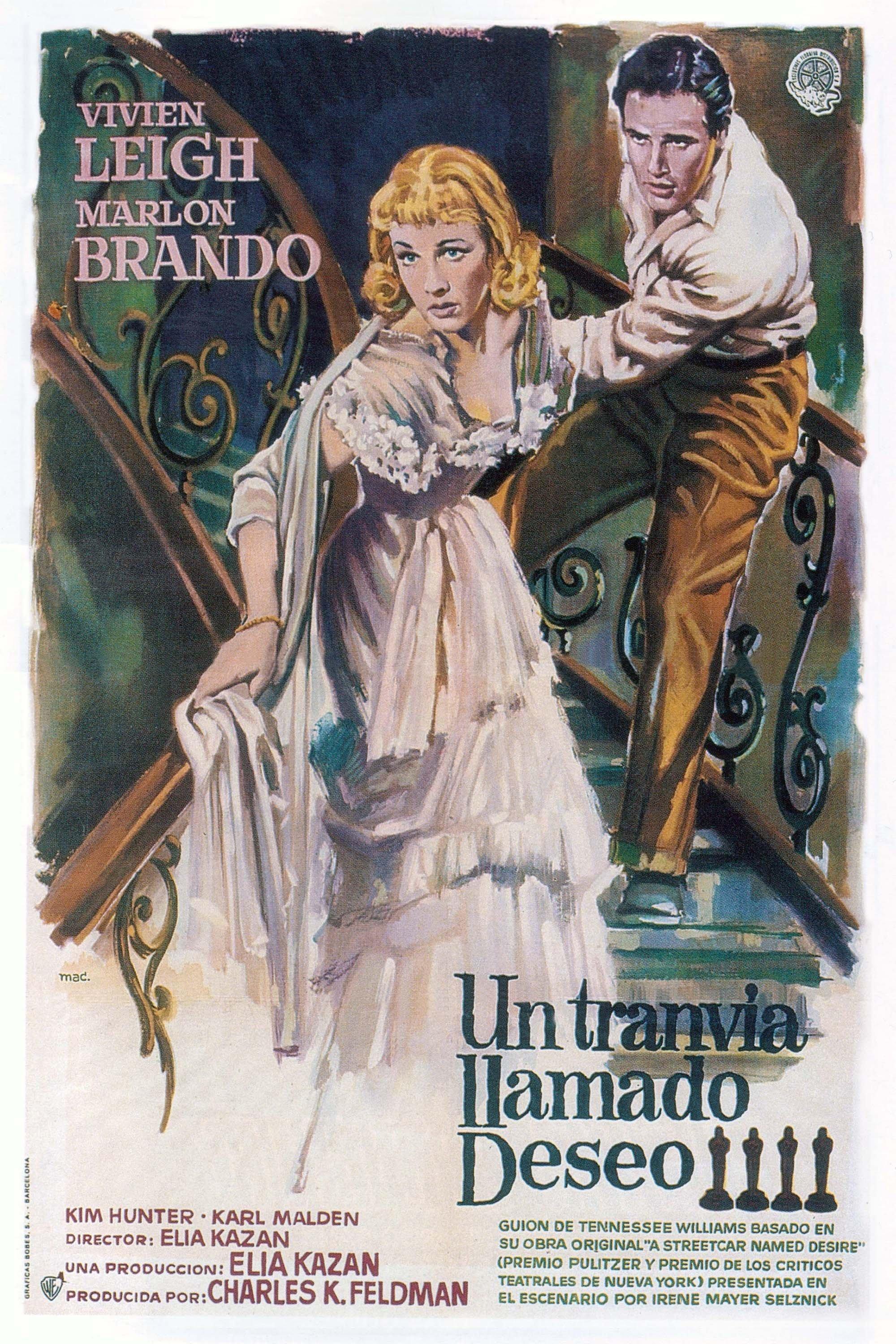 Poster Un tranvía llamado Deseo