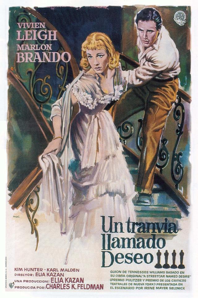 Poster Un tranvía llamado Deseo