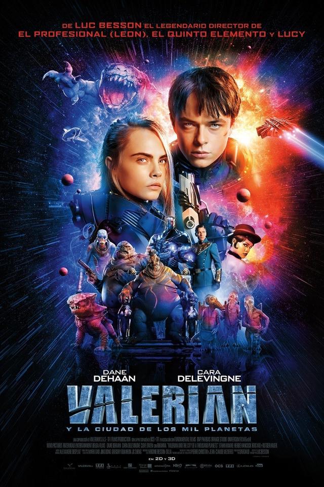 Poster Valerian y La Ciudad De Los Mil Planetas