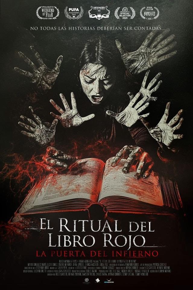 Poster El ritual del libro rojo: La puerta del infierno
