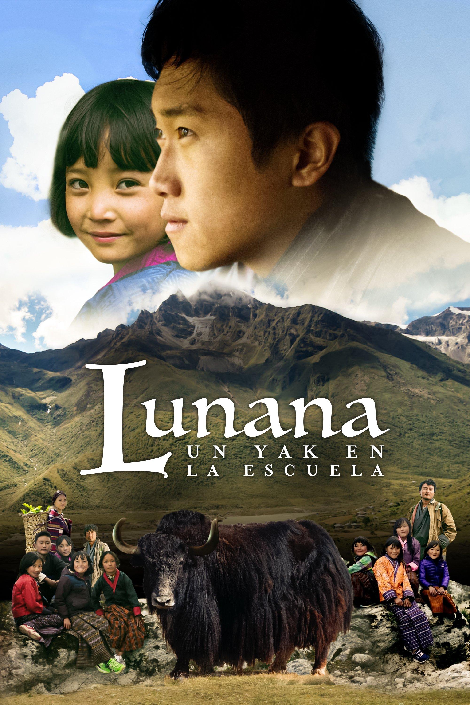Poster Lunana, un yak en la escuela