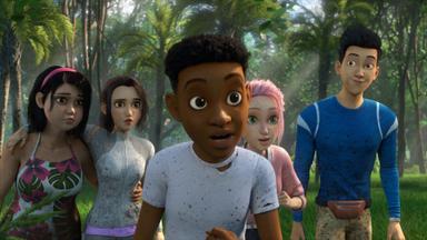 Poster episodio Jurassic World: Campamento Cretácico 2x1