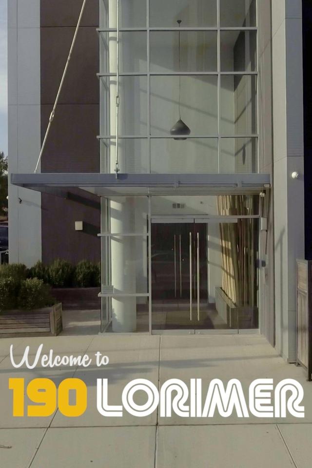 Poster Welcome to 190 Lorimer