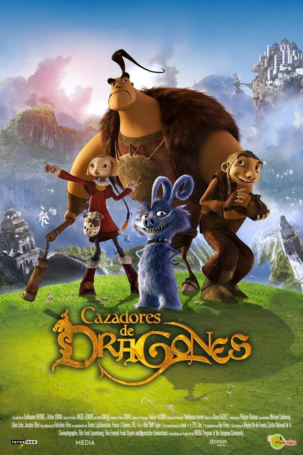 Poster Cazadores de Dragones (Dragon Hunters)