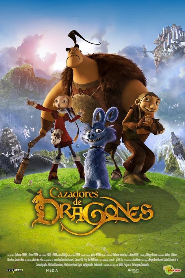 Poster Cazadores de Dragones (Dragon Hunters)