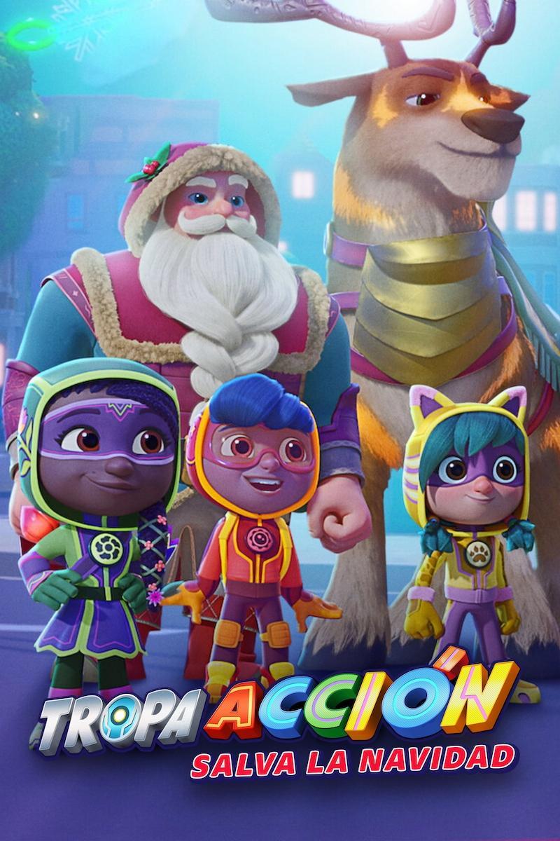 Poster La Tropa Acción salva la Navidad