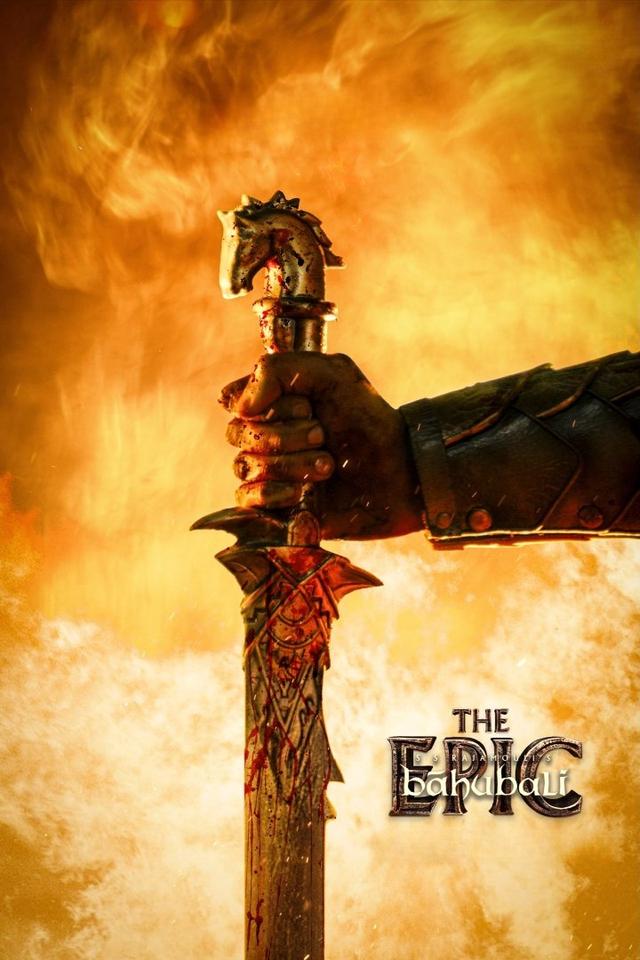 Poster Bāhubali: The Epic
