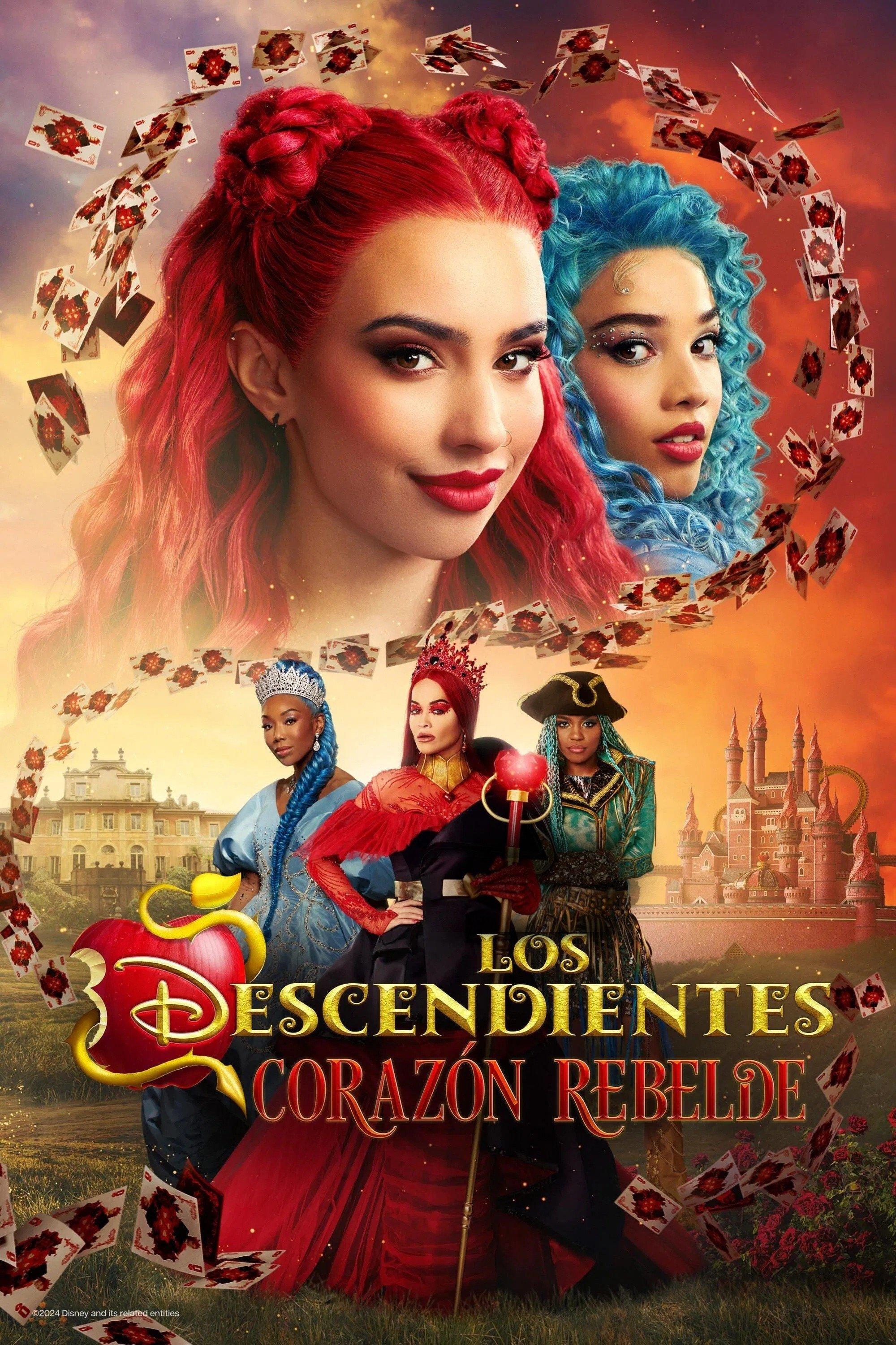 Poster Descendientes: el ascenso de Red