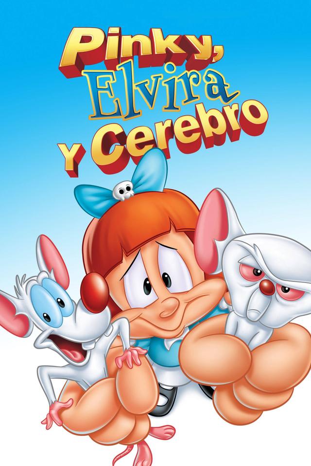 Poster Pinky, Elvira y Cerebro