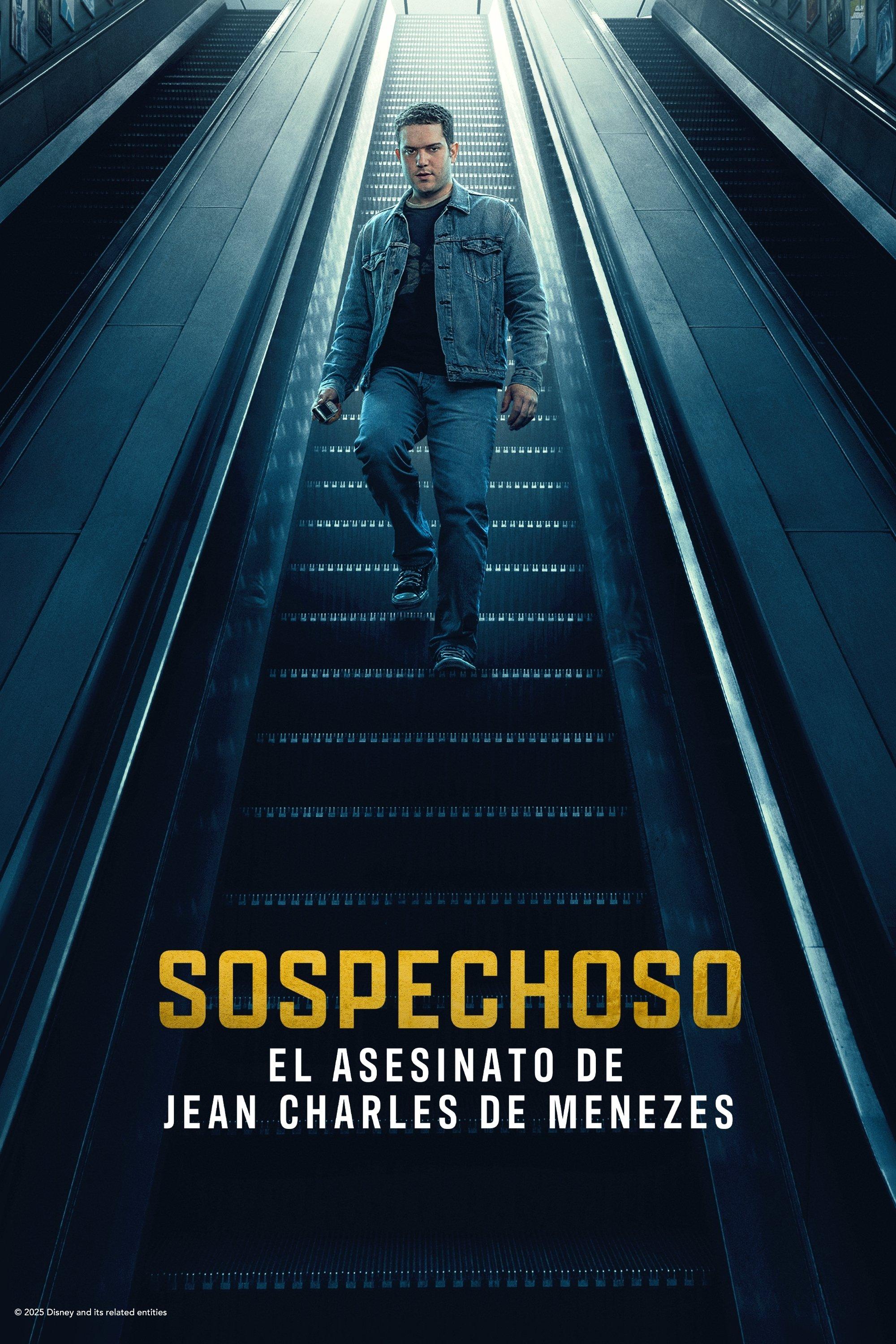 Poster Sospechoso: el asesinato de Jean Charles de Menezes