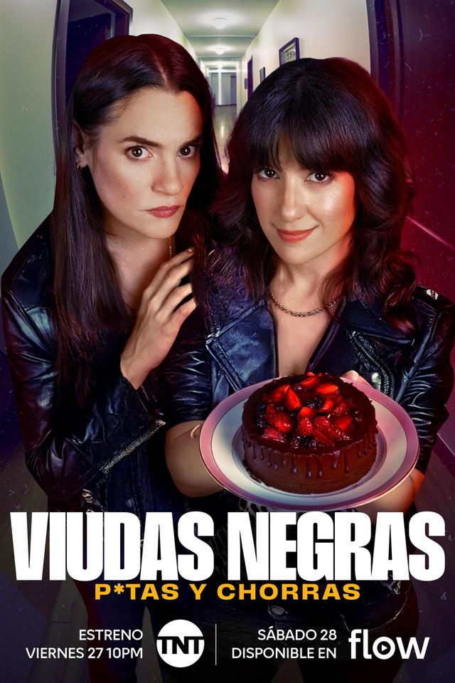 Poster Viudas negras: P*tas y chorras