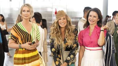 Poster episodio And Just Like That… Un nuevo capítulo de Sex and the City 1x1