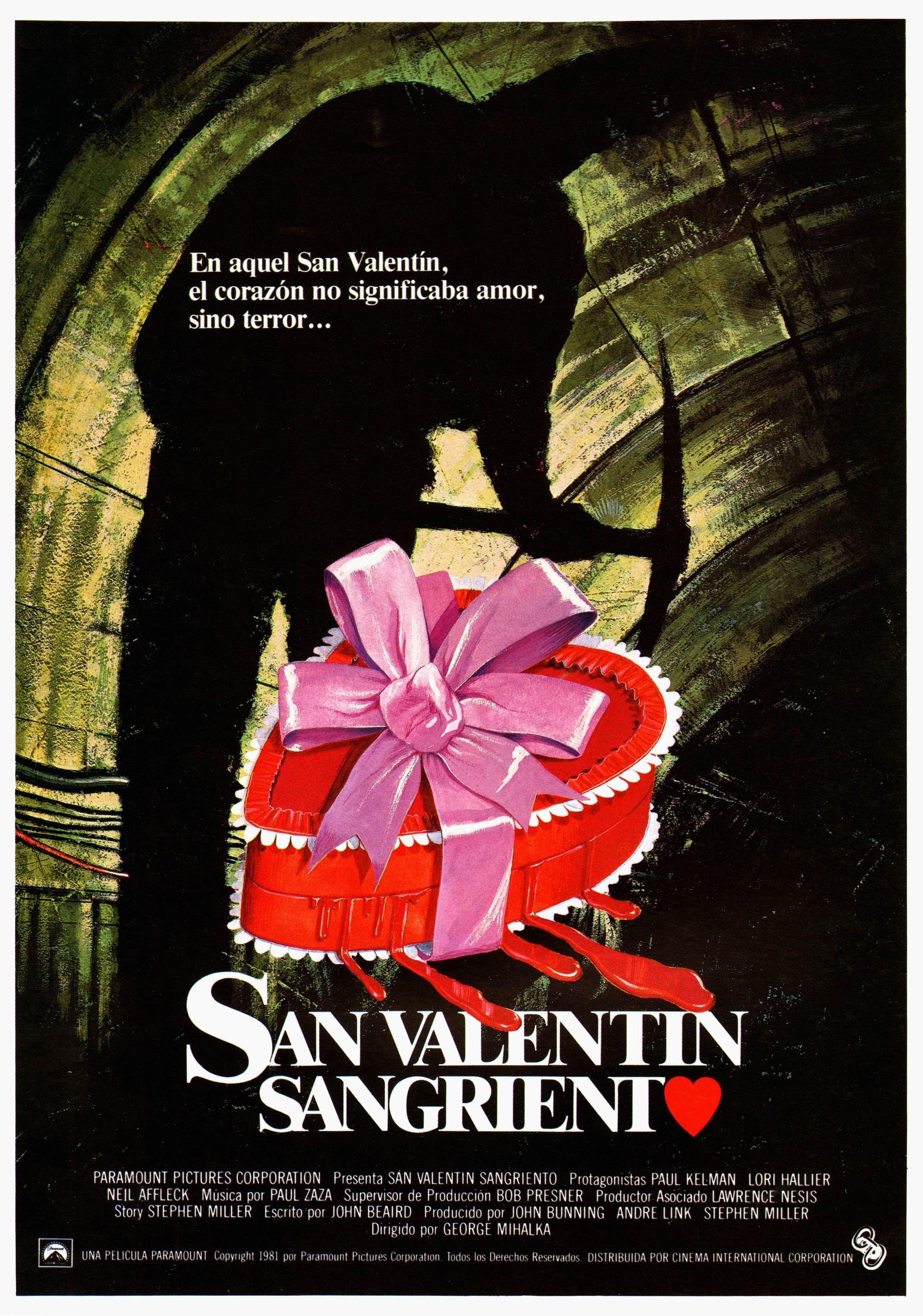 Poster San Valentín Sangriento