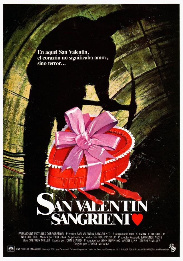 Poster San Valentín Sangriento