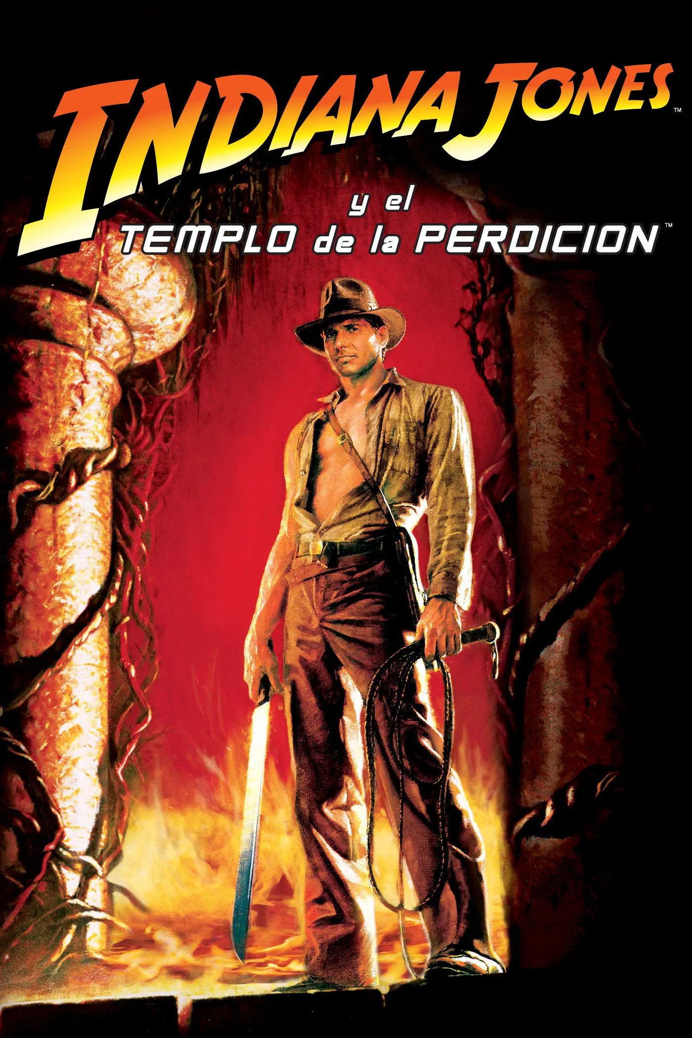 Poster Indiana Jones 2: El Templo de la Perdición