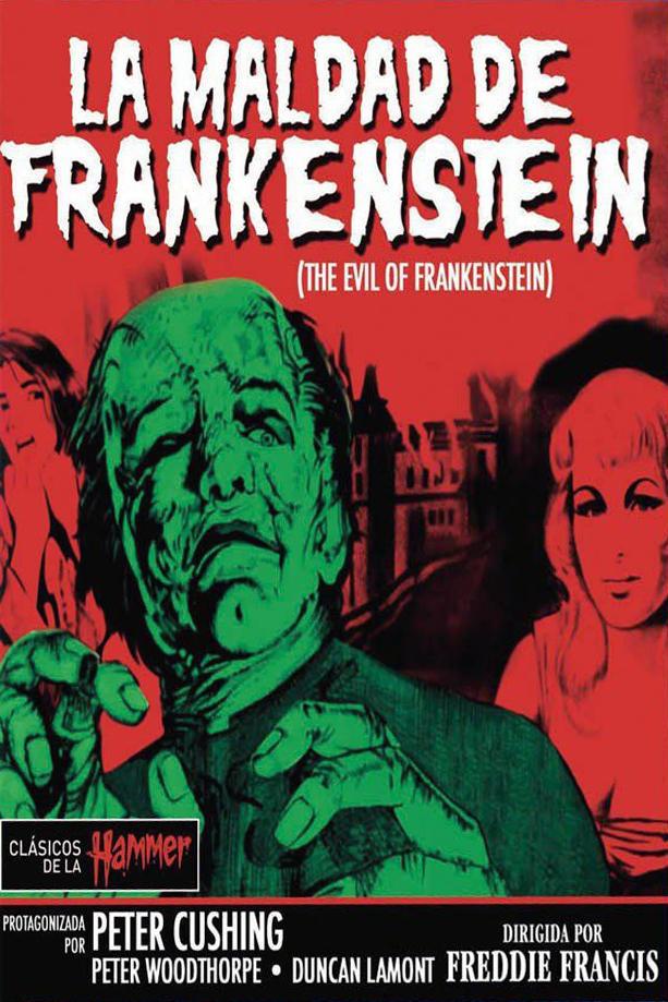Poster El castigo de Frankenstein