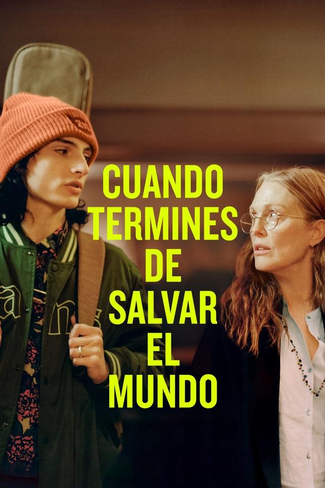 Poster Cuando termines de salvar el mundo
