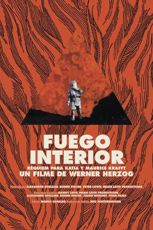 Poster Dentro del volcán