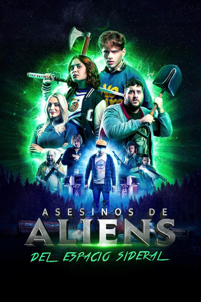 Poster Asesinos de aliens del espacio sideral