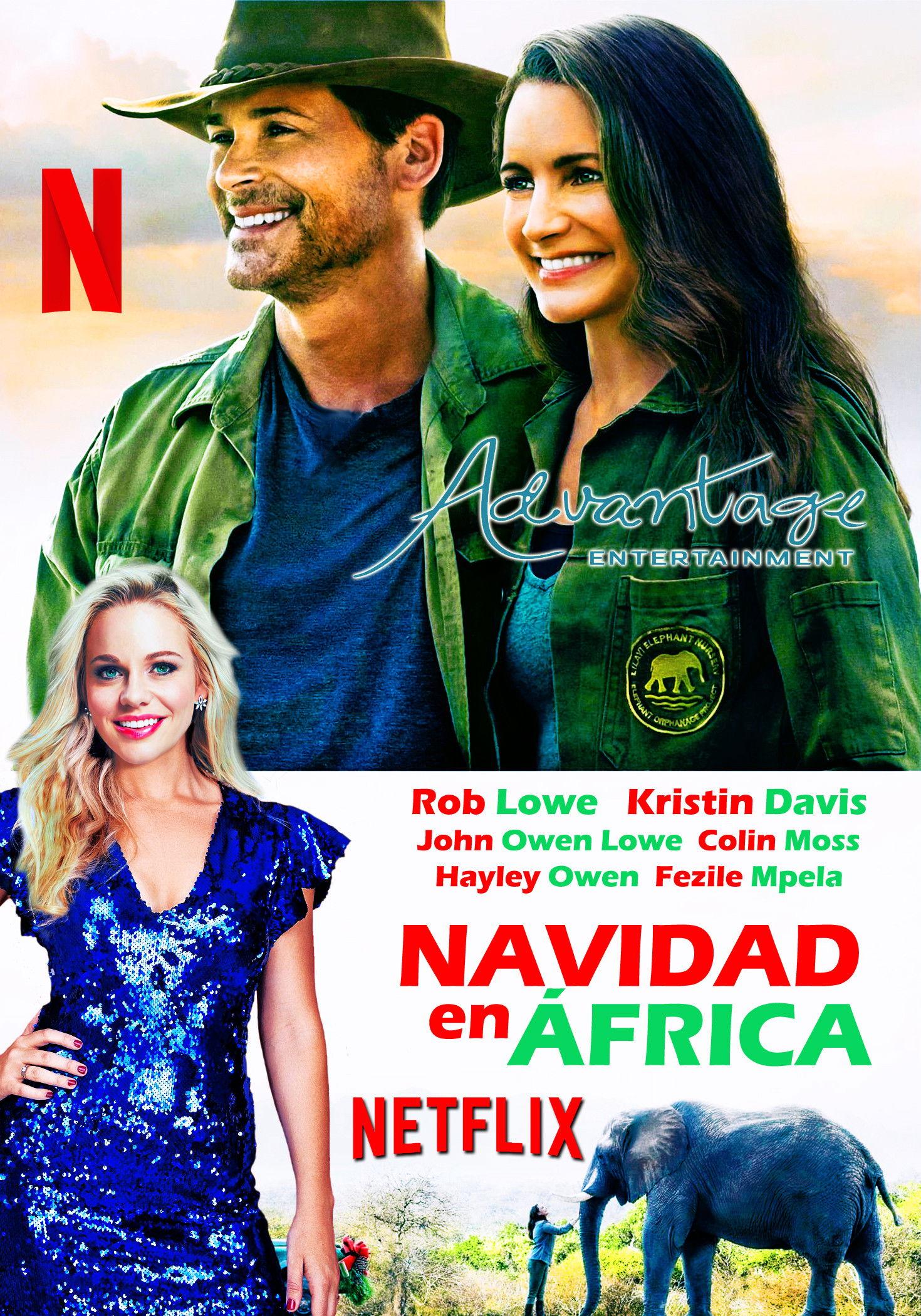 Poster Navidad en África