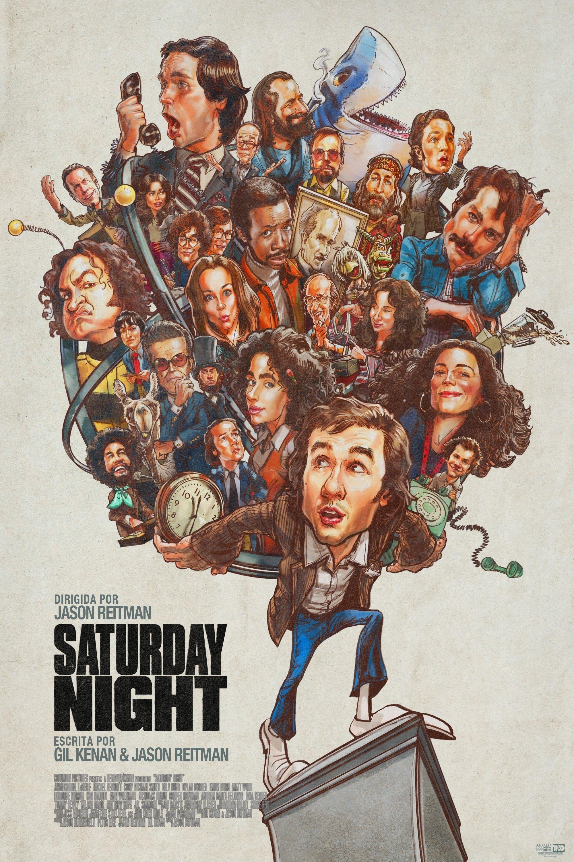 Poster Saturday Night: La noche que cambió la comedia