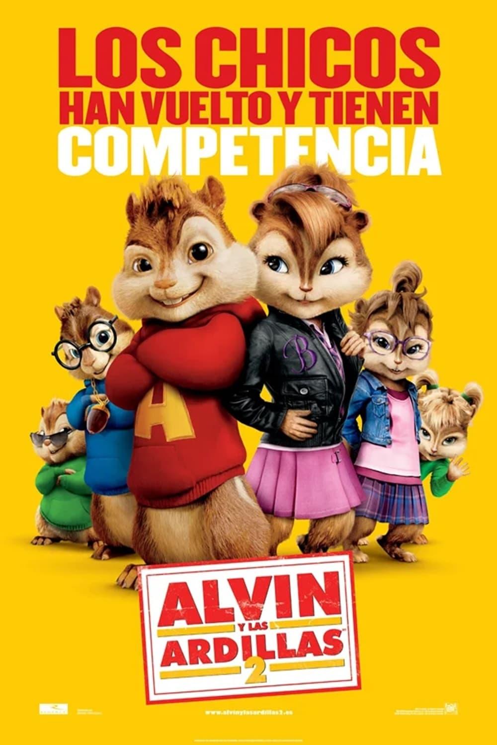 Poster Alvin y las Ardillas 2