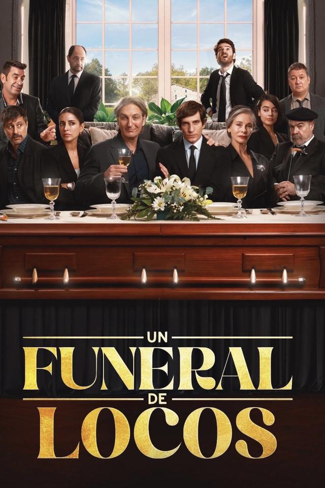 Poster Un funeral de locos
