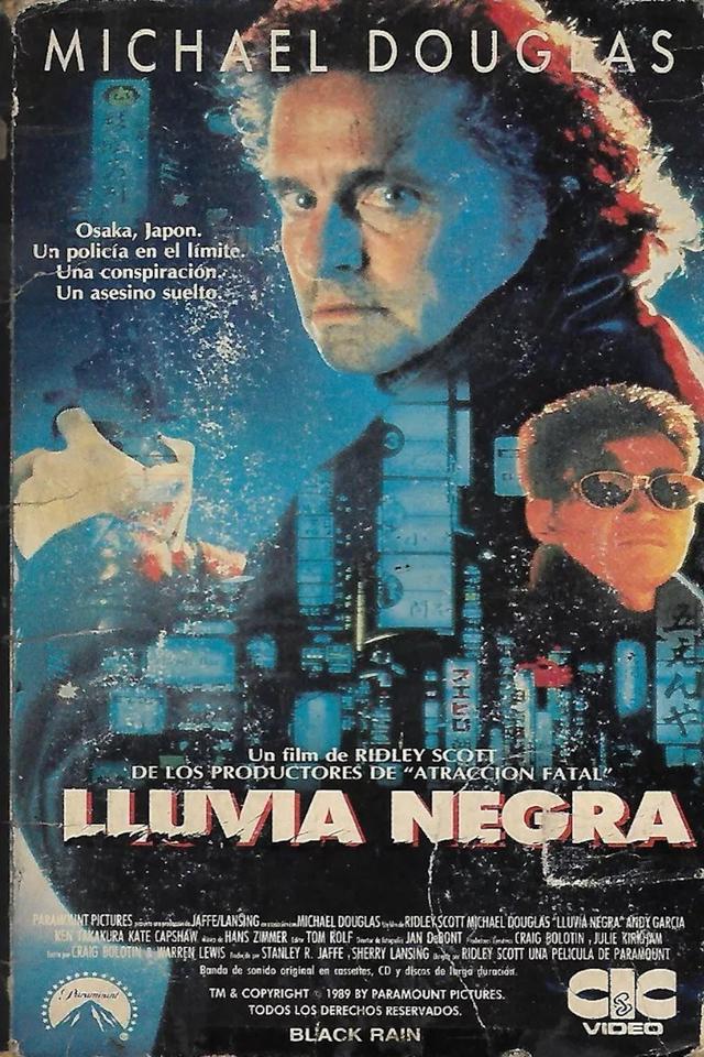 Poster Lluvia Negra