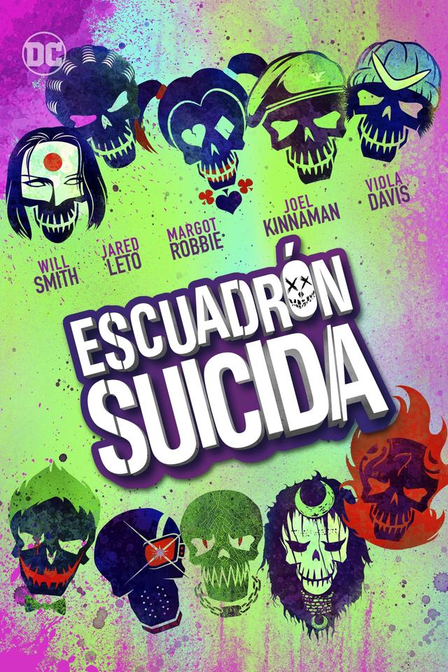Poster Escuadrón Suicida
