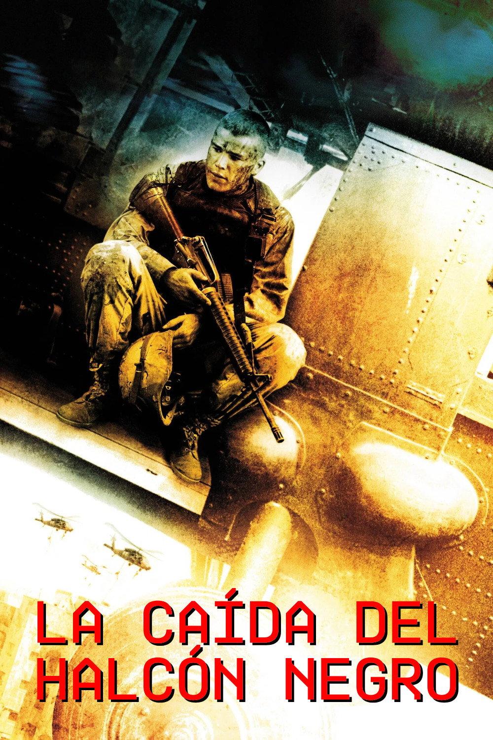 Poster La caída del halcón negro