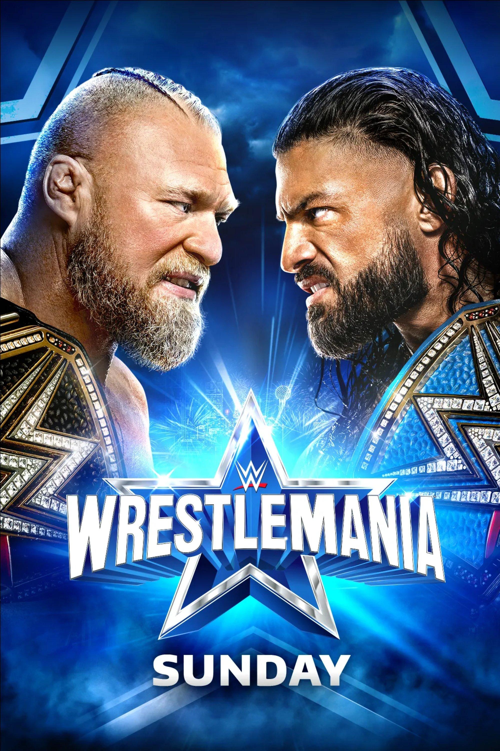 Poster WWE WrestleMania 38 - Domingo