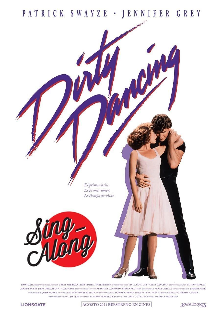 Poster Baile caliente (Dirty Dancing)