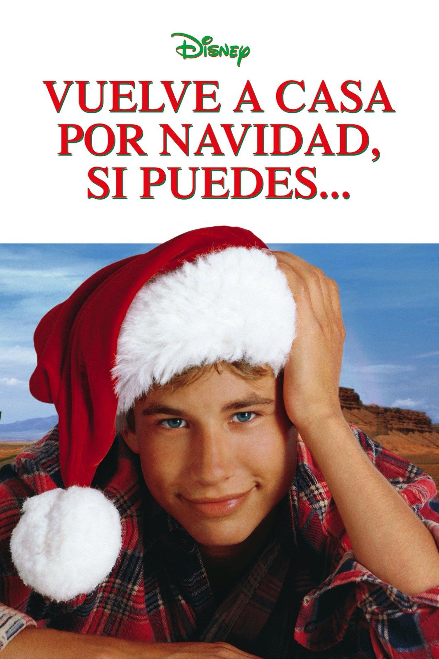 Poster Estaré en casa para navidad