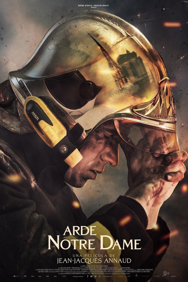 Poster Notre-Dame: Desastre en París