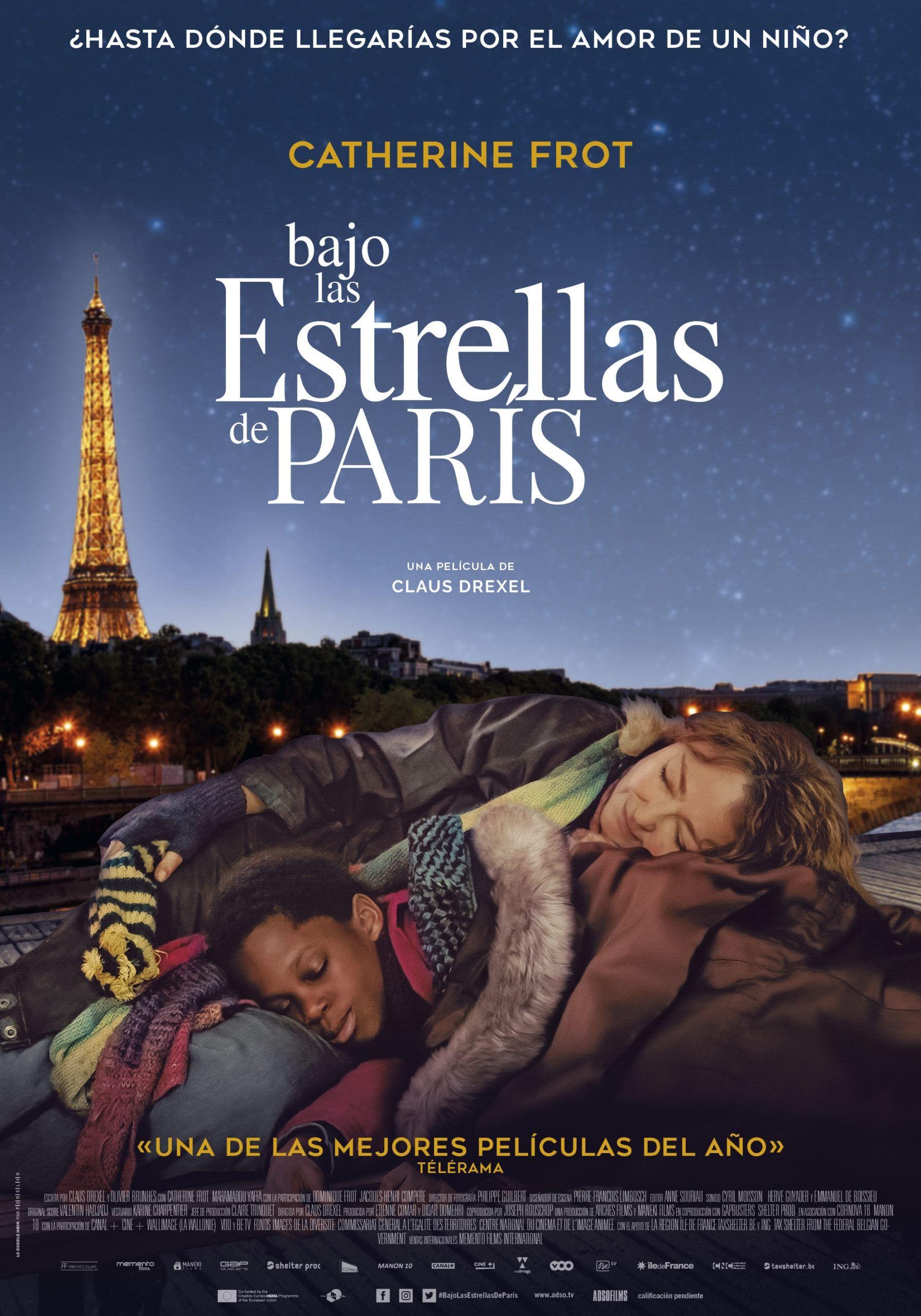Poster Bajo las estrellas de Paris