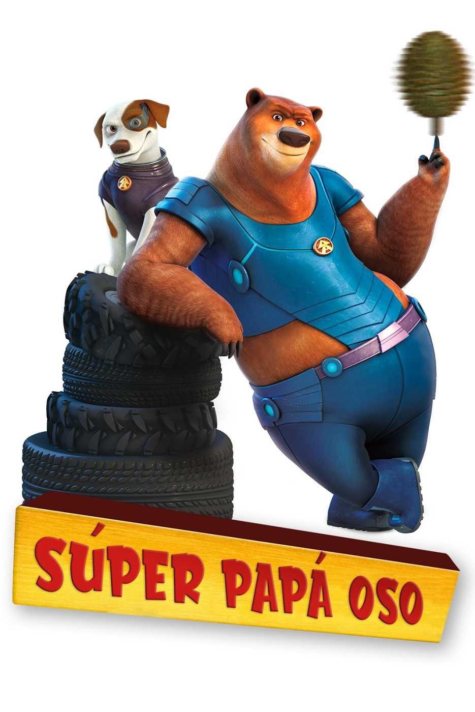 Poster Super papá oso