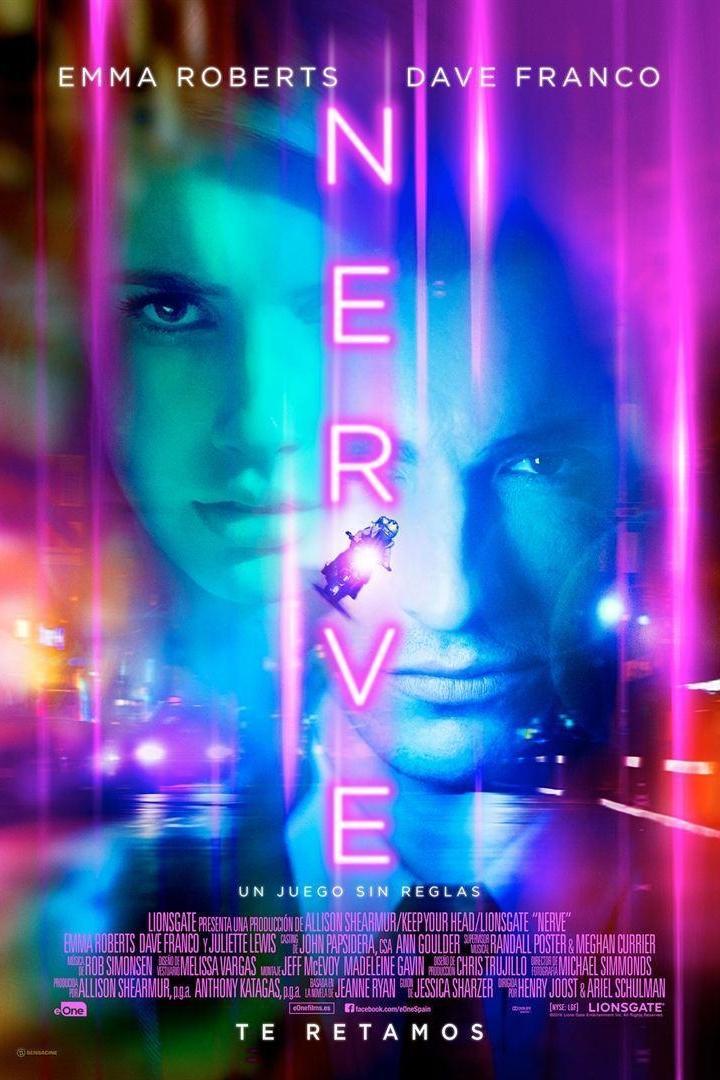 Poster Nerve: Un juego sin reglas