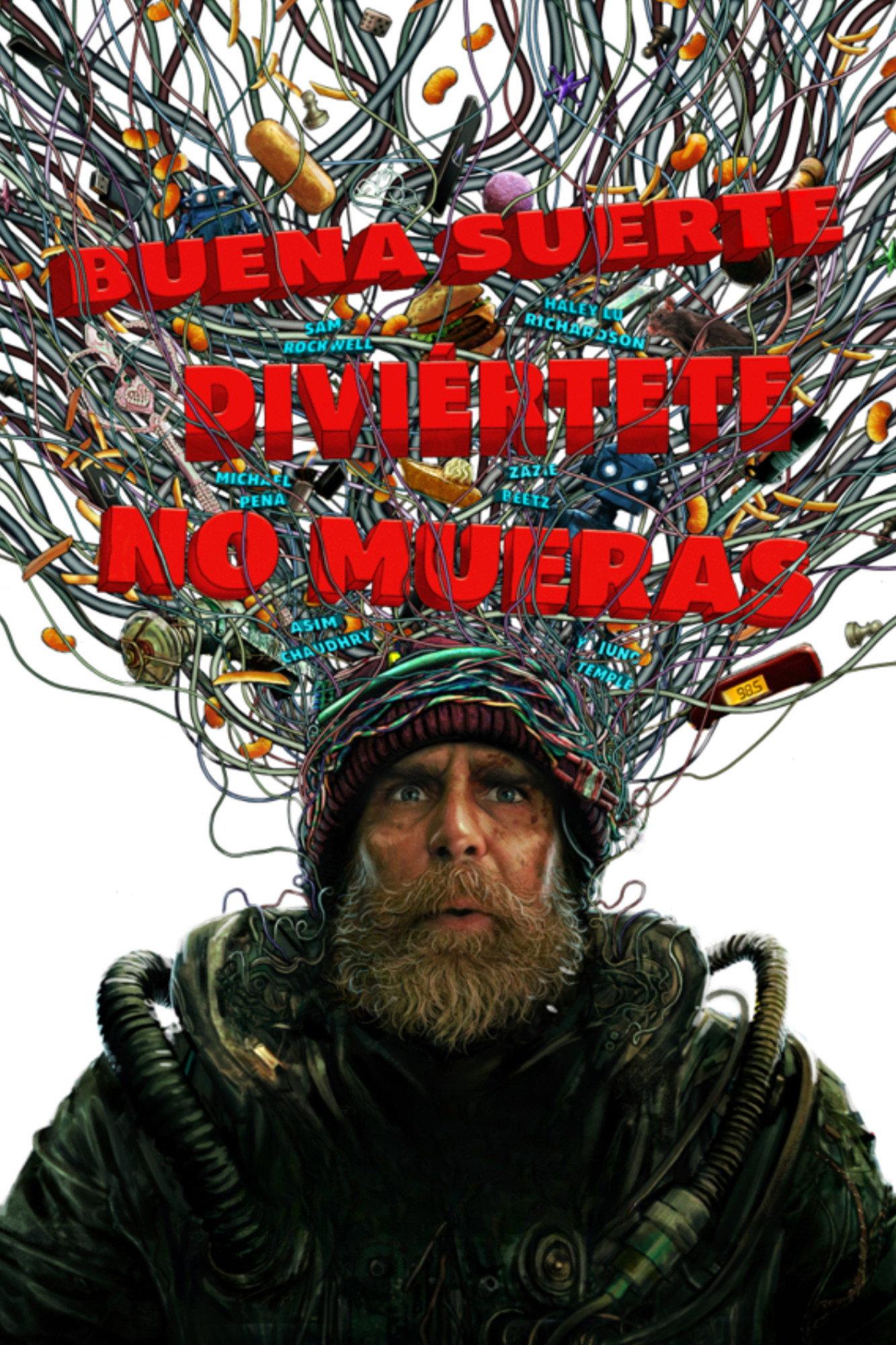Poster Buena suerte, diviértete, no mueras