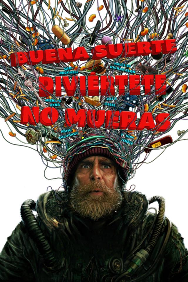 Poster Buena suerte, diviértete, no mueras