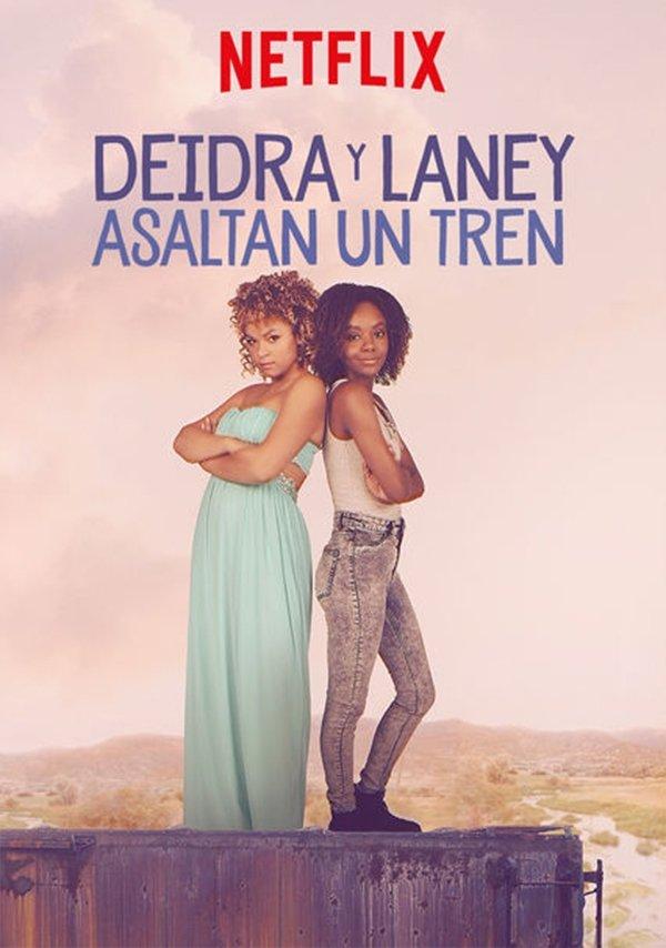 Poster Deidra y Laney asaltan un tren