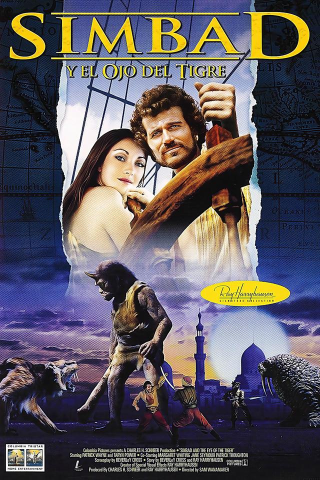Poster Simbad y el ojo del tigre