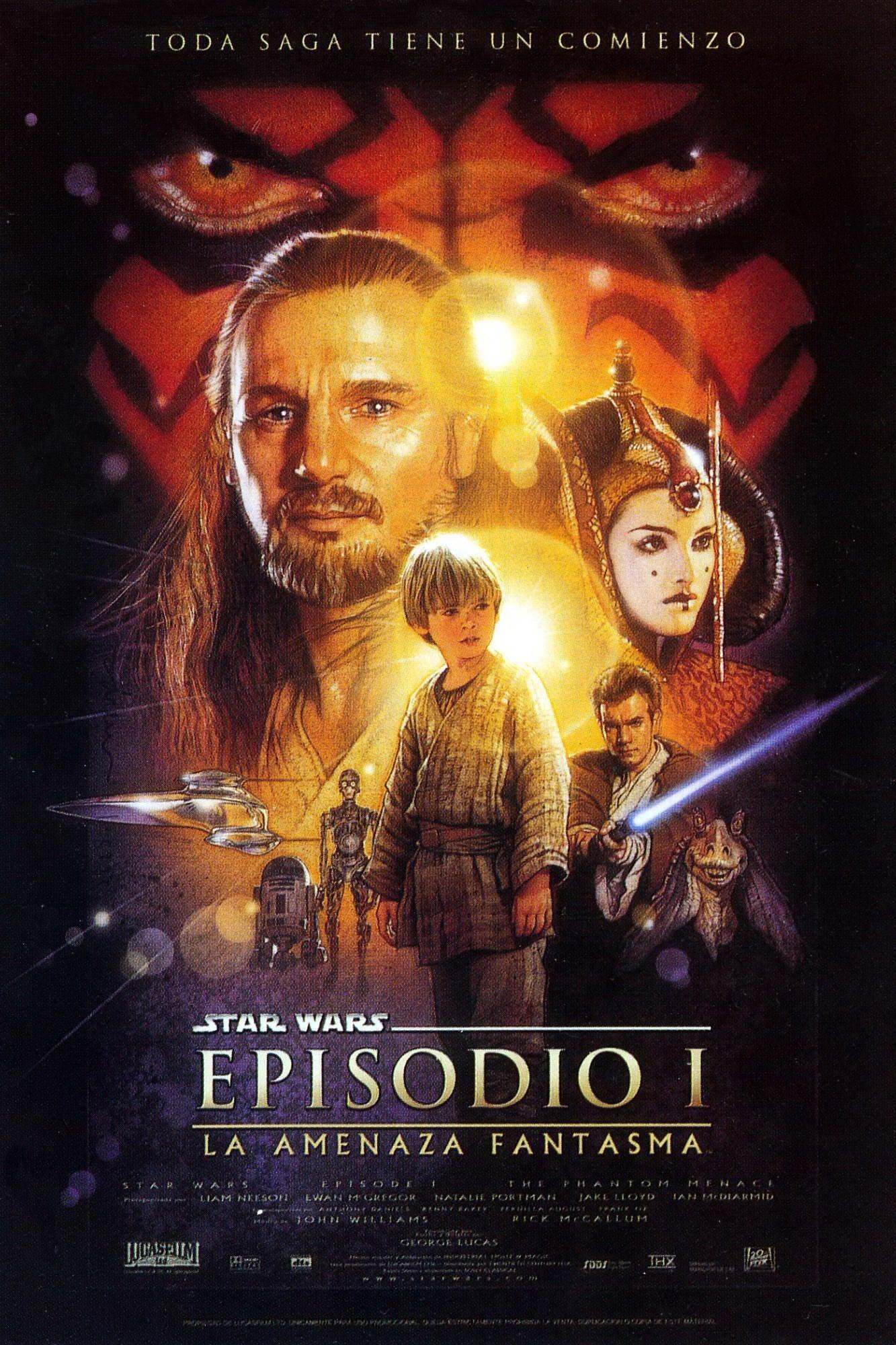 Poster Star Wars: Episodio I - La amenaza fantasma