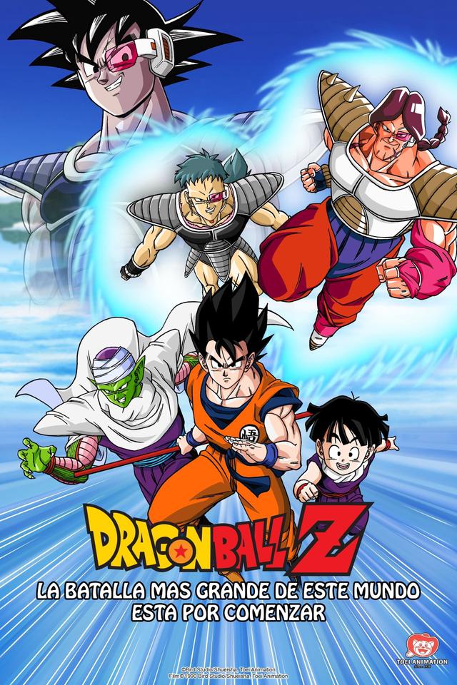 Poster Dragon Ball Z: La Batalla más Grande de este Mundo está por Comenzar