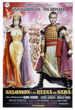 Poster Salomón y la reina de Saba